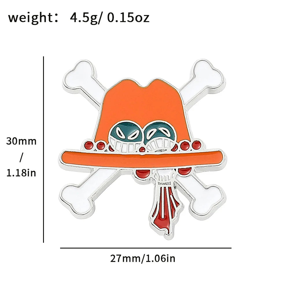 Metal Brooch Pin