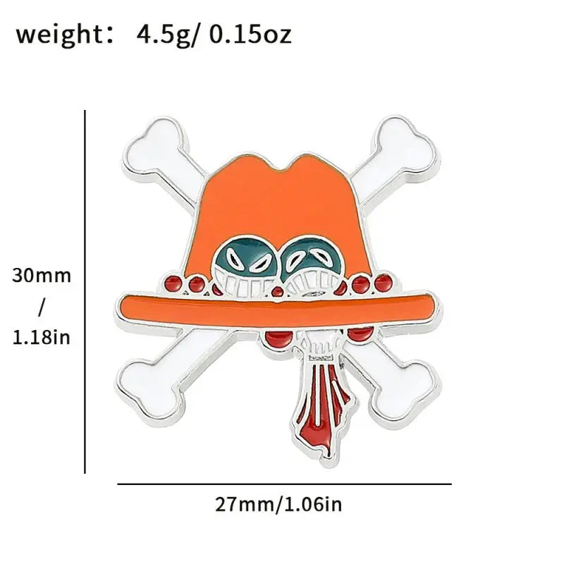Metal Brooch Pin