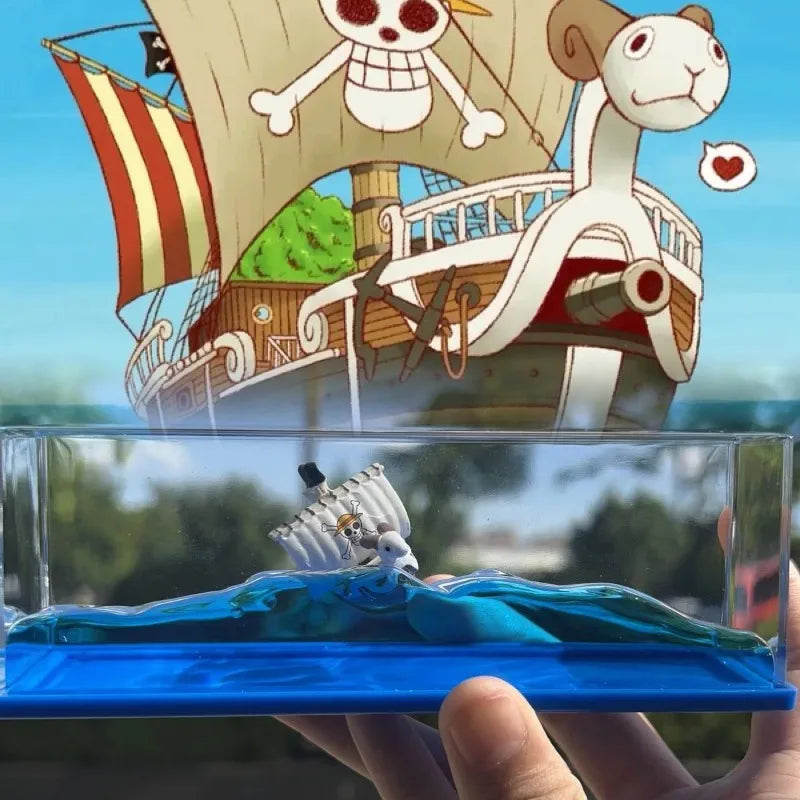 Going Merry Floating Ship Display