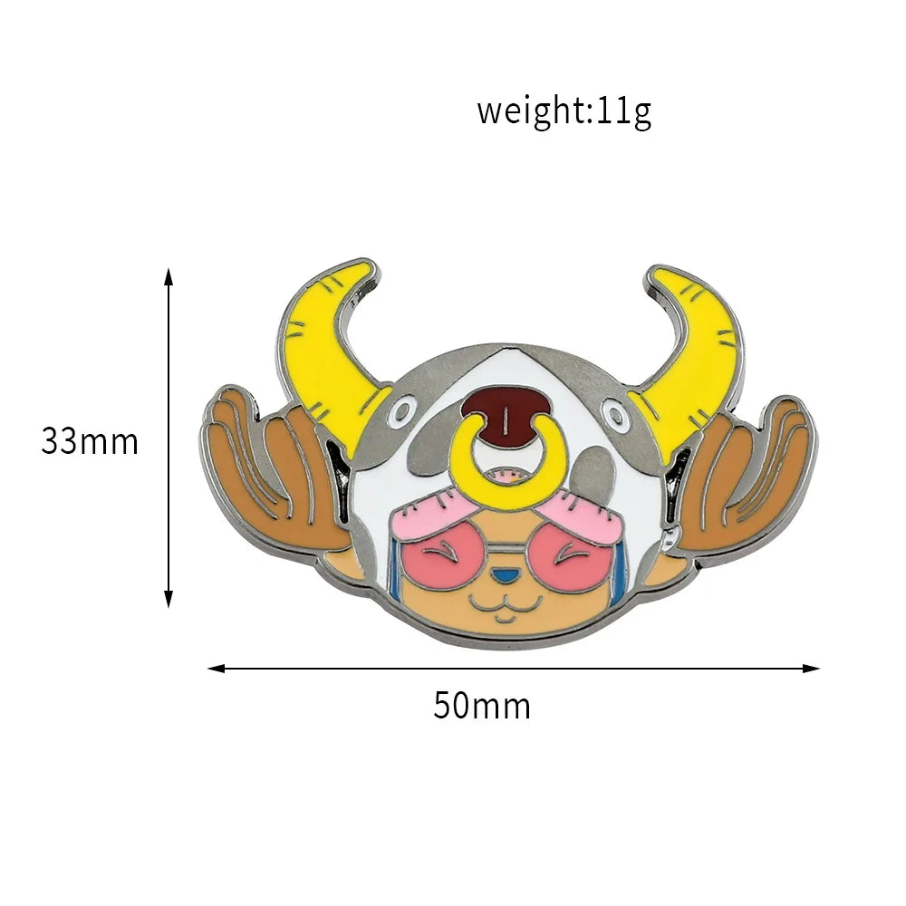 Metal Brooch Pin