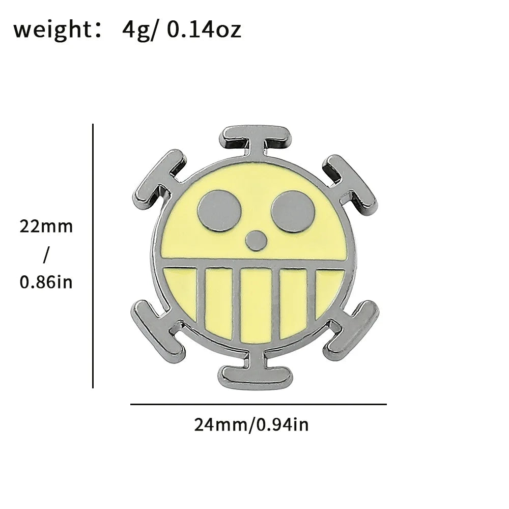 Metal Brooch Pin