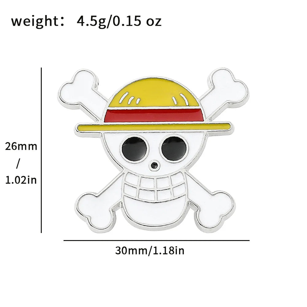 Metal Brooch Pin