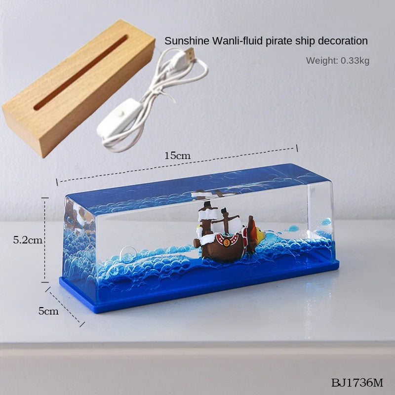 Going Merry Floating Ship Display